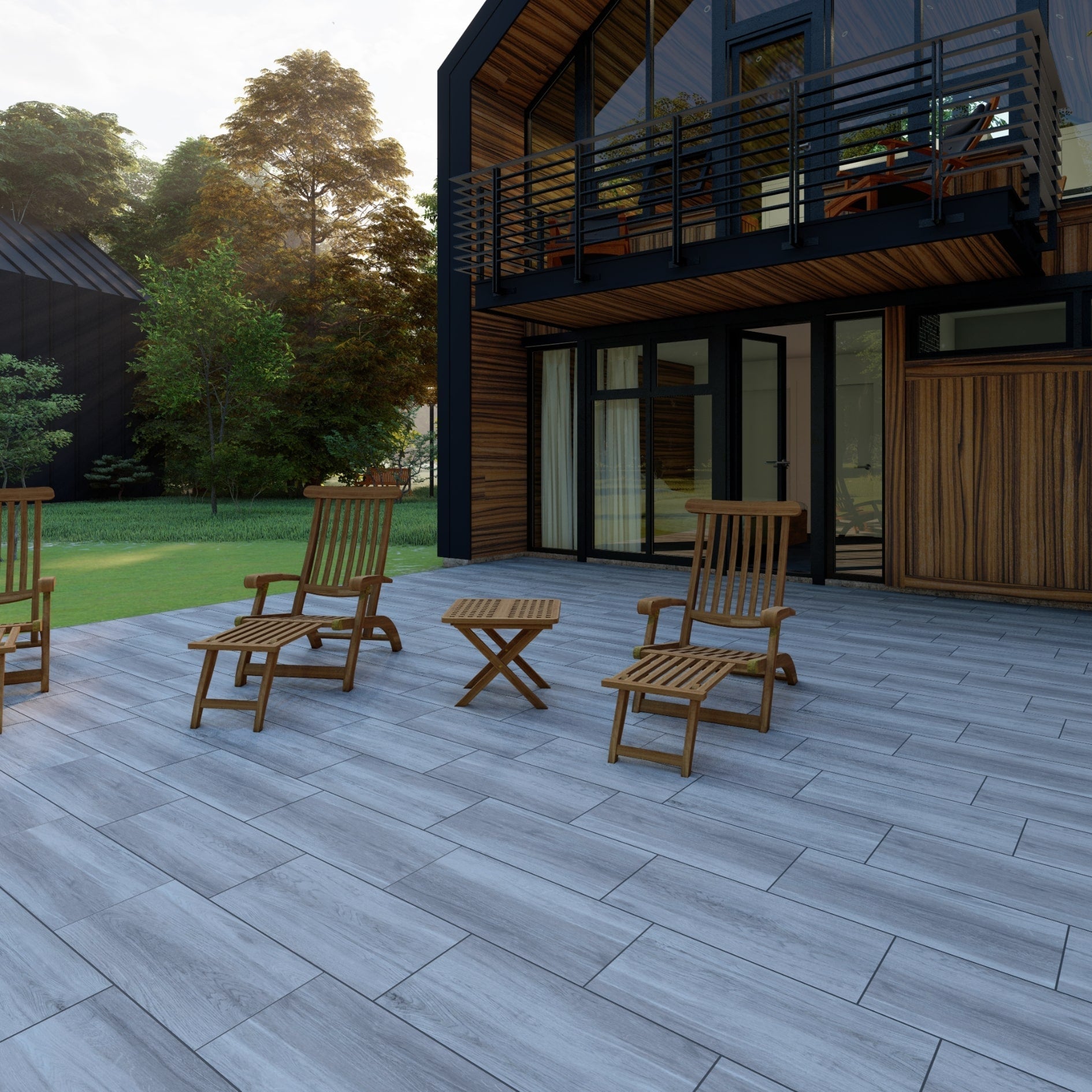 Cost-effective Rainier stone flooring blocks for custom outdoor designs